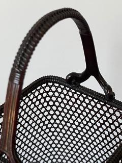 Tanabe Chikuunsai II Japanese Bamboo Basket Ikebana by Tanabe Chikuunsai II - 2202074