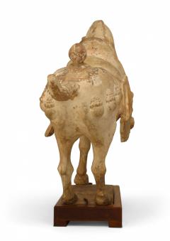 Tang Dynasty Clay Prancing Horse - 3209531