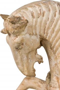 Tang Dynasty Clay Prancing Horse - 4625828
