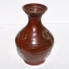 Tang Dynasty Glazed Pottery Ox Blood Jars 618 907 AD - 3061353