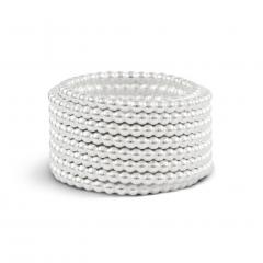 Tanja Friedrichs Tanja Friedrichs Sterling Silver Five Row Loope Band Ring - 4701354