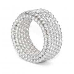 Tanja Friedrichs Tanja Friedrichs Sterling Silver Five Row Loope Band Ring - 4748587