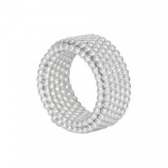 Tanja Friedrichs Tanja Friedrichs Sterling Silver Five Row Loope Band Ring - 4748605