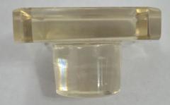 Tantalus Decanter Set with Restored Metal Case and Geometric Glass Bottles - 4217267