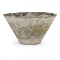 Tapered Round Concrete Willy Guhl Planter - 3315446