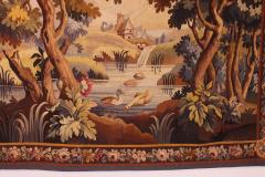 Tapestry Signed Aubusson 2m10 By 1m80 Called Verdure - 3314561