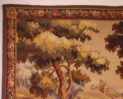 Tapestry Signed Aubusson 2m10 By 1m80 Called Verdure - 3314563