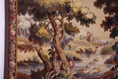 Tapestry Signed Aubusson 2m10 By 1m80 Called Verdure - 3314564