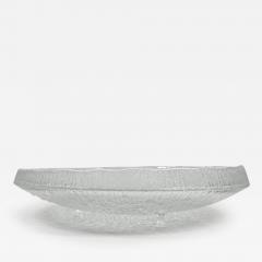 Tapio Wirkkala 1968 Ultima Thule Centerpiece Glass Art Bowl