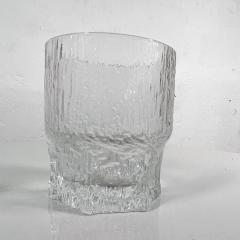 Tapio Wirkkala 1970s Three Icicle Art Aslak Whiskey Glasses Iittala Tapio Wirkkala Finland - 3123051