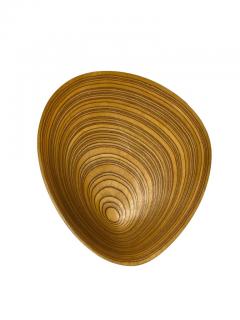 Tapio Wirkkala A Beautiful Tapio Wirkkala Rhythmic Veneer Decorative Leaf Dish Soini 1950s - 3980776