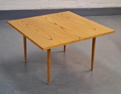 Tapio Wirkkala A Rare Tapio Wirkkala Rhythmic Veneer Coffee Table Model 9018 Asko 1950s - 4018509