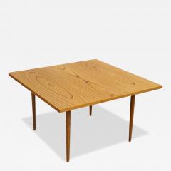 Tapio Wirkkala A Rare Tapio Wirkkala Rhythmic Veneer Coffee Table Model 9018 Asko 1950s - 4043244