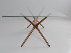 Tapio Wirkkala Rare Tapio Wirkkala Reindeer Antlers Coffee Table Model 9020 Elm Asko 1950s - 4289164