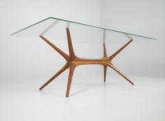 Tapio Wirkkala Rare Tapio Wirkkala Reindeer Antlers Coffee Table Model 9020 Elm Asko 1950s - 4289167