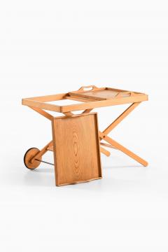 Tapio Wirkkala Scandinavian Modern Trolley in Beech by Tapio Wirkkala Aulis Leinonen 1950s - 4758800