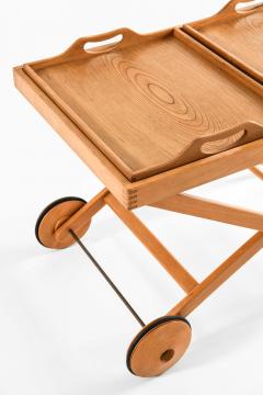 Tapio Wirkkala Scandinavian Modern Trolley in Beech by Tapio Wirkkala Aulis Leinonen 1950s - 4758802