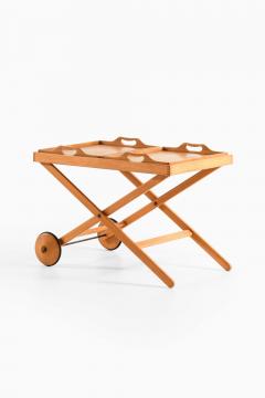 Tapio Wirkkala Scandinavian Modern Trolley in Beech by Tapio Wirkkala Aulis Leinonen 1950s - 4760366