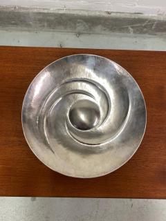 Tapio Wirkkala Tapio Wirkkala Spiral Silver Dish model 143 Kultakeskus H meenlinna 1973 - 4107726
