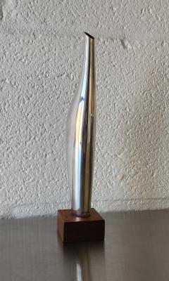 Tapio Wirkkala Tapio Wirkkala Ultra Rare Silver Rosewood Vase - 4471972