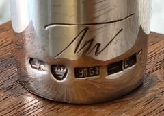 Tapio Wirkkala Tapio Wirkkala Ultra Rare Silver Rosewood Vase - 4471974