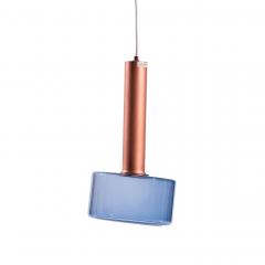Tapio Wirkkala Tapio Wirkkala for Idman Finnish Glass Pendant Light Blue - 4470206