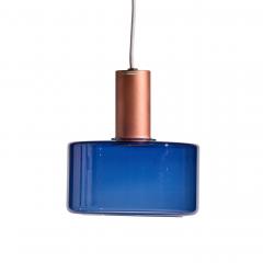 Tapio Wirkkala Tapio Wirkkala for Idman Finnish Glass Pendant Light Blue - 4470474
