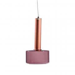 Tapio Wirkkala Tapio Wirkkala for Idman Finnish Glass Pendant Light Cranberry - 4470227