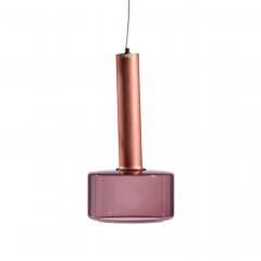 Tapio Wirkkala Tapio Wirkkala for Idman Finnish Glass Pendant Light Cranberry - 4475432