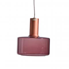 Tapio Wirkkala Tapio Wirkkala for Idman Finnish Glass Pendant Light Cranberry - 4470480