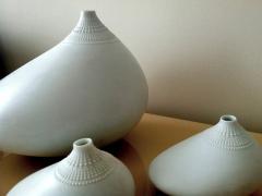 Tapio Wirkkala Three Rosenthal Pollo Vases Studio Line Tapio Wirkkala - 72856