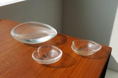 Tapio Wirkkala Vintage Scandinavian Tapio Wirkkala Glass Leaf Collection - 434516