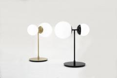 Tato Italia Biba Tavolo Table Lamp in Satin Brass - 1035149