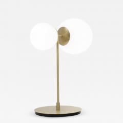 Tato Italia Biba Tavolo Table Lamp in Satin Brass - 1036719