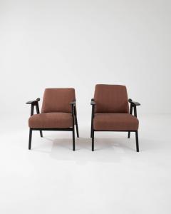 Tatra Pravenec 1960s Czech Armchairs by Tatra a Pair - 3378279