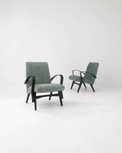 Tatra Pravenec Vintage Czech Armchairs by Tatra A Pair - 3378252