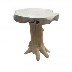 Teak Bleached Round Table - 891143