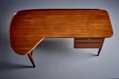 Teak Boomerang Desk - 3895331