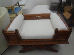 Teak Howdah Elephant Saddle Chair - 4265434