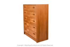 Teak Mid Century Modern Tall Dresser - 2978134