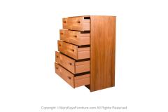 Teak Mid Century Modern Tall Dresser - 2978135