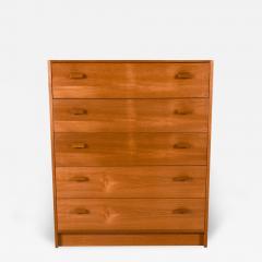 Teak Mid Century Modern Tall Dresser - 2983893