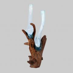 Teak Root Vase Sculpture - 2392005