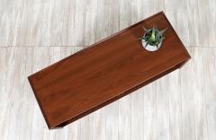 Tempo of California Mid Century Walnut Tambour Door Credenza by Merton L Gershun - 2888025
