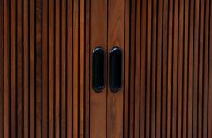 Tempo of California Mid Century Walnut Tambour Door Credenza by Merton L Gershun - 2888029