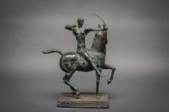 Temur Lomidze Bronze Horse with Archer by Temur Lomidze - 3914059