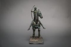 Temur Lomidze Bronze Horse with Archer by Temur Lomidze - 3914060