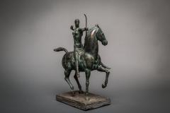 Temur Lomidze Bronze Horse with Archer by Temur Lomidze - 3914061