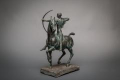 Temur Lomidze Bronze Horse with Archer by Temur Lomidze - 3914062