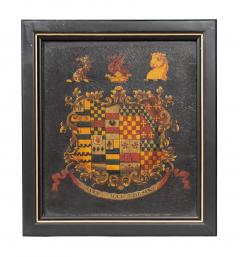 Ten Assorted Framed British Coats Of Arms - 4789133
